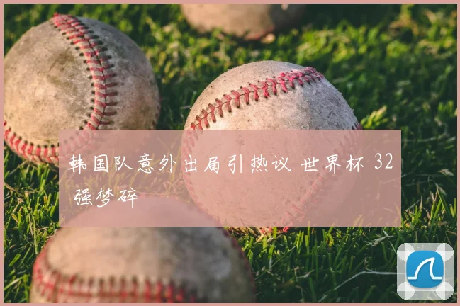 韩国队意外出局引热议 世界杯 32 强梦碎